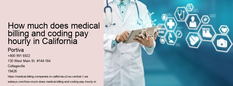 How much does medical billing and coding pay hourly in California