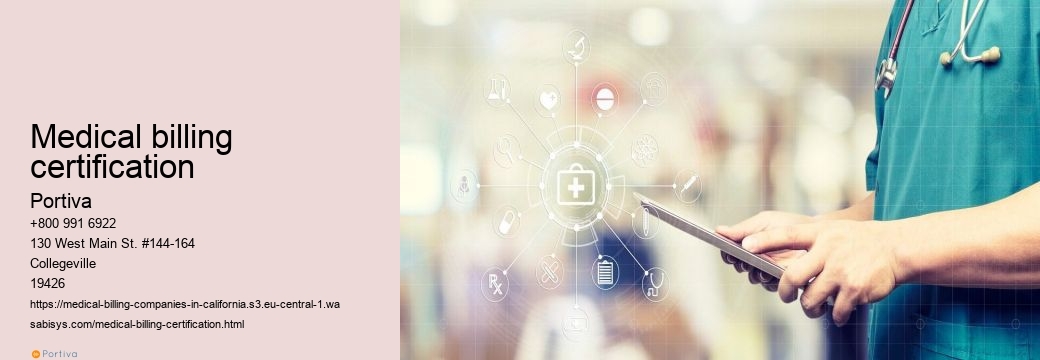 medical billing certification