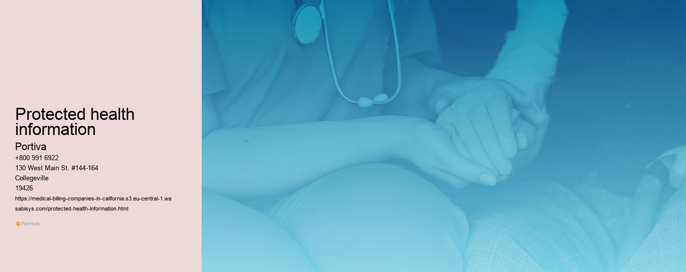 protected health information