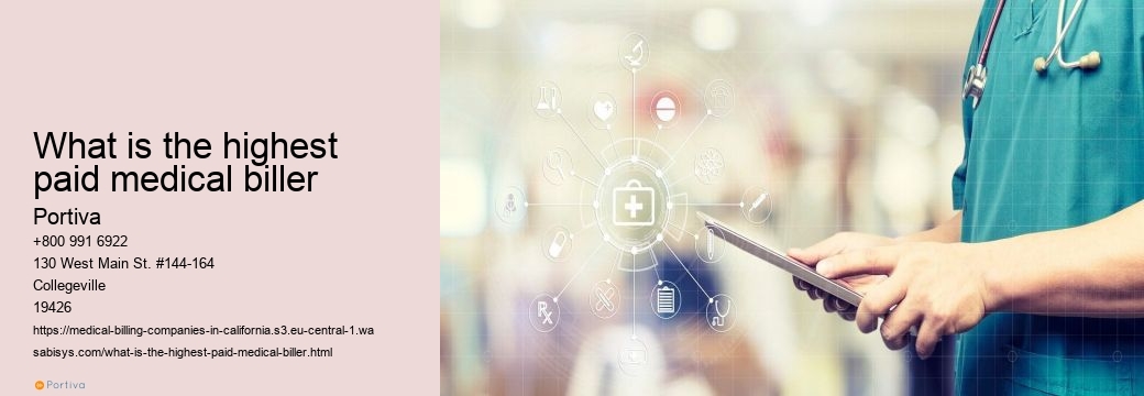 What is the highest paid medical biller