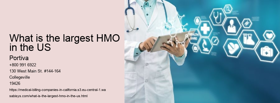 What is the largest HMO in the US